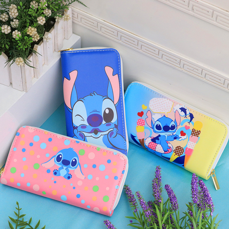 Pattern Customized New Product Novelty Trend Multiple Card Slots Large Capacity Cartoon Casual Long Zipper Unisex Wallet