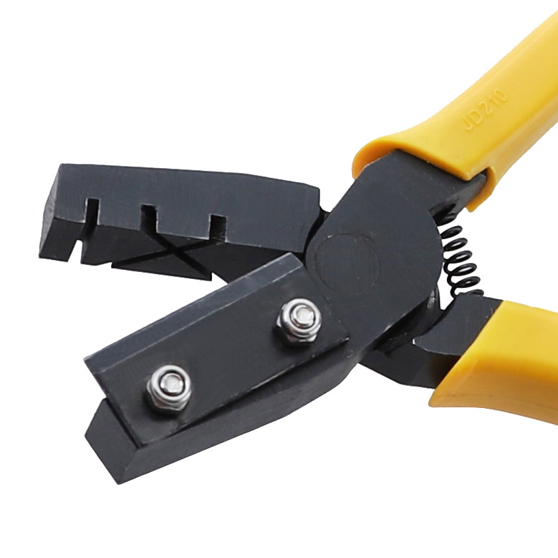 8寸t型铝条钳45度平角线槽剪折边钳相框收边角度钳