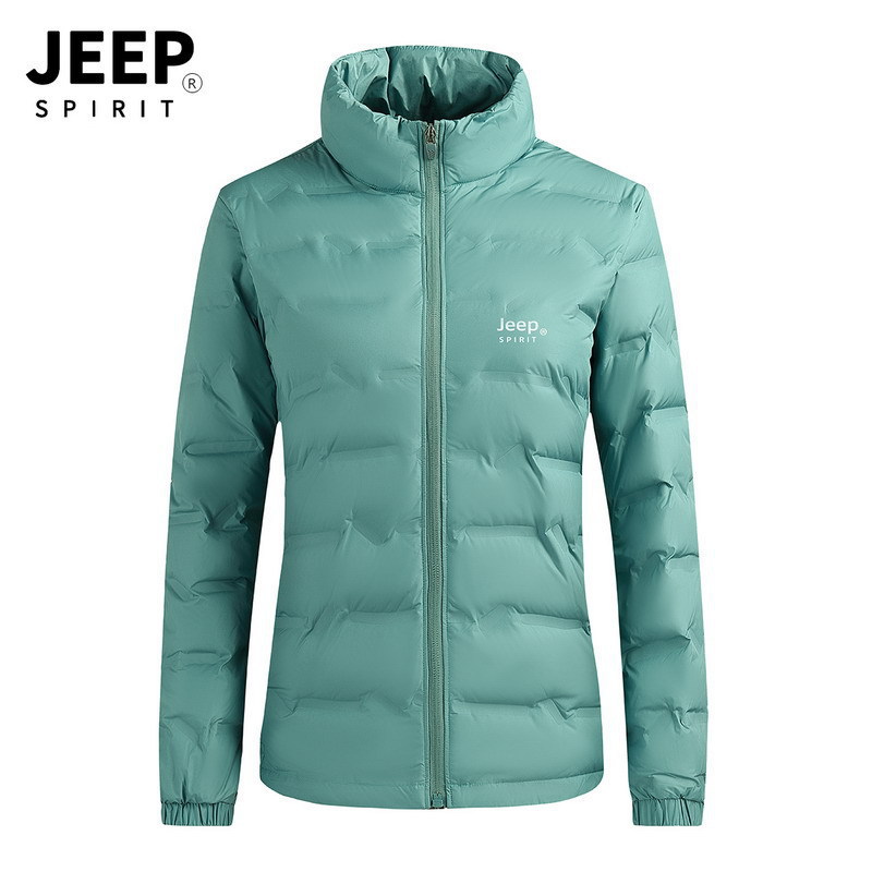 jeep吉普2023女轻薄羽绒服弹力防风宽松大码女装羽绒服外套潮2252