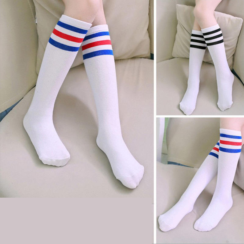 校服中小学生校服幼儿园园服夏装儿童条纹新款中筒袜长袜