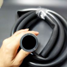 厂家直销黑色硅胶管软管吸粮机耐高温绝缘胶管耐油加厚硅胶12*16