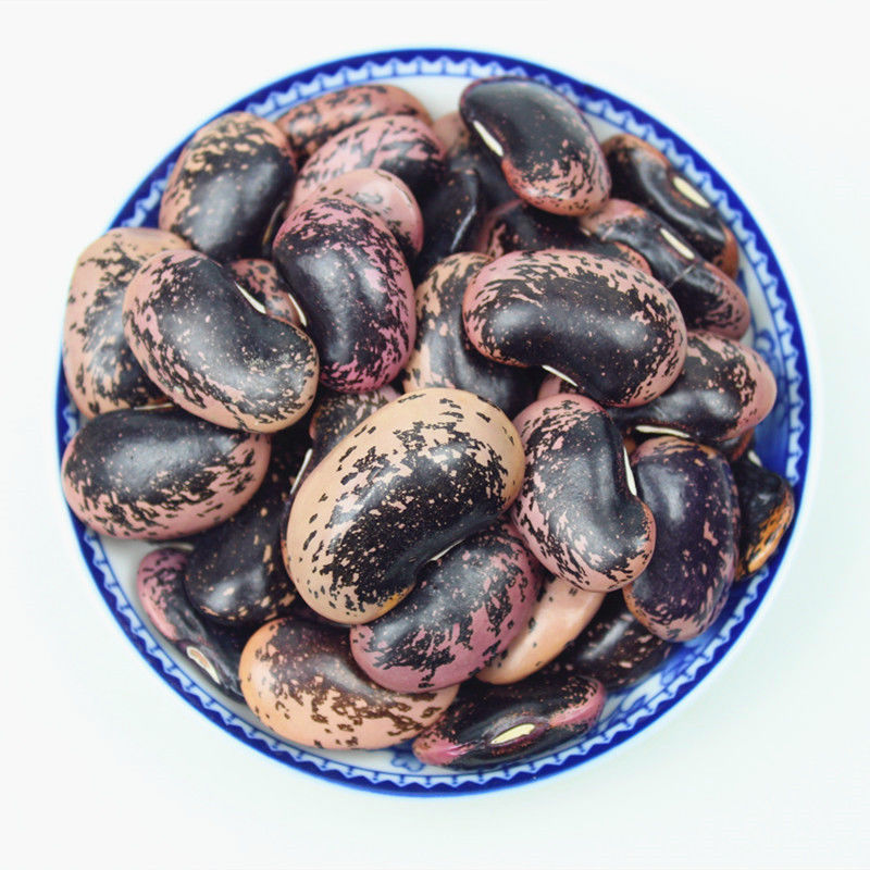 大黑花芸豆5斤 云南农家雪山黑芸豆牛眼豆大花豆豆类杂粮粗粮1斤