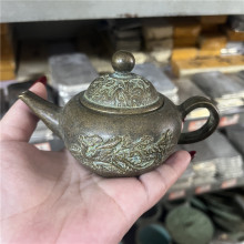 古玩铜器工艺品做旧茶壶铜壶香薰炉发财缸聚宝盆青铜器碗器皿