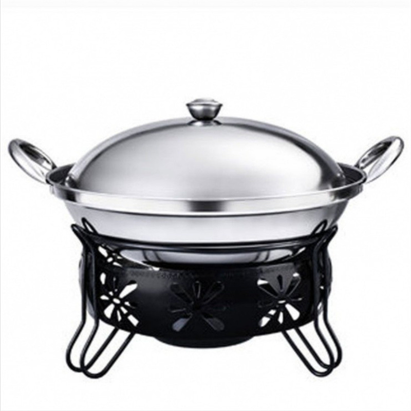 花边酒精炉 黑色酒精炉 米形干锅炉子 酒吧 饭錧煮菜煮肉小锅炉子