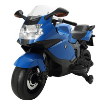 智乐堡宝马正版授权摩托车两轮可充电坐人玩具车双人电动