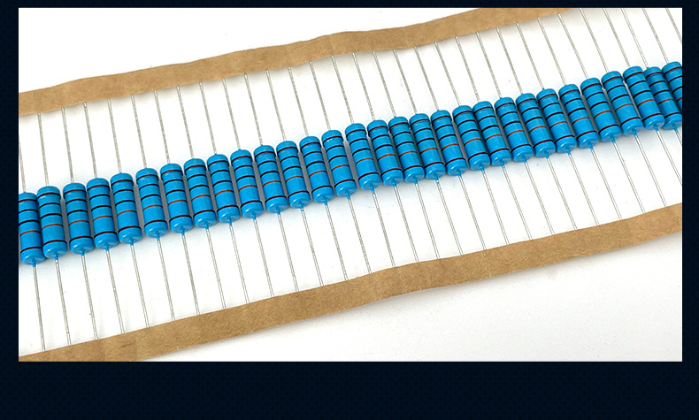 2w金属膜电阻1%五色环2 20欧姆 200k 30 300 3.3k 33 330 3.6 360-阿