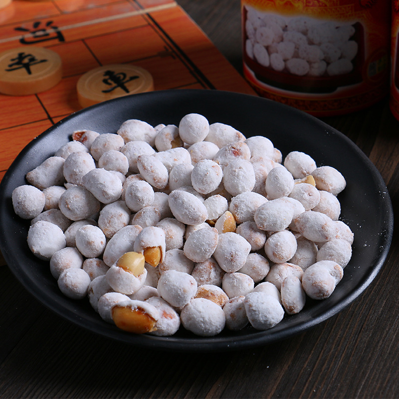德俊清香咸甜束砂花生米潮汕特产潮汕茶配非物质文化遗产束砂散装