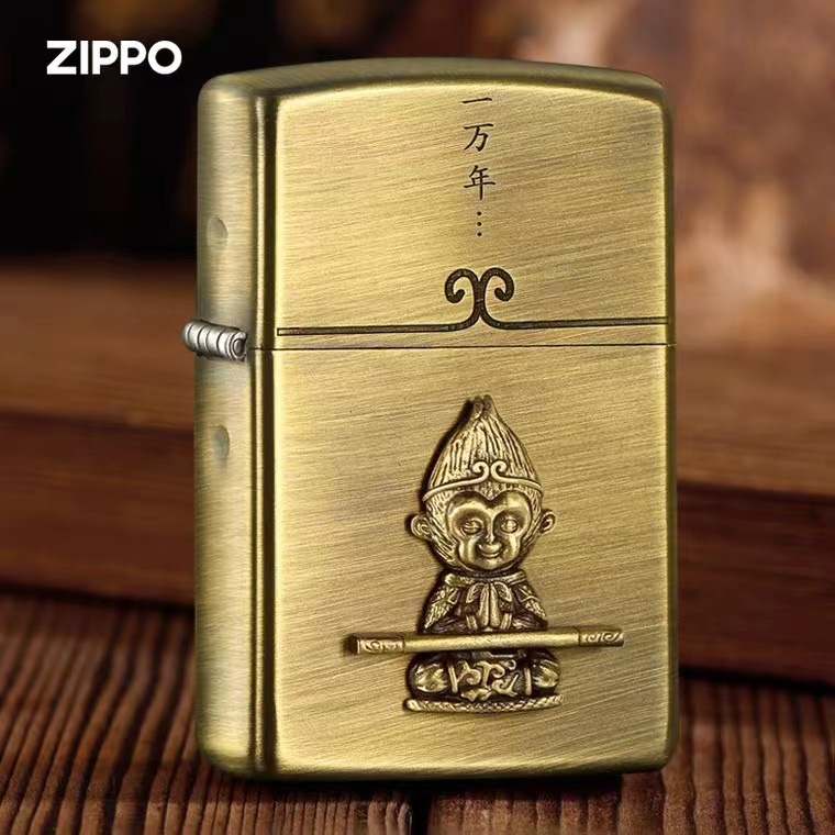 zippo 纯铜一生所爱 意中人贴章