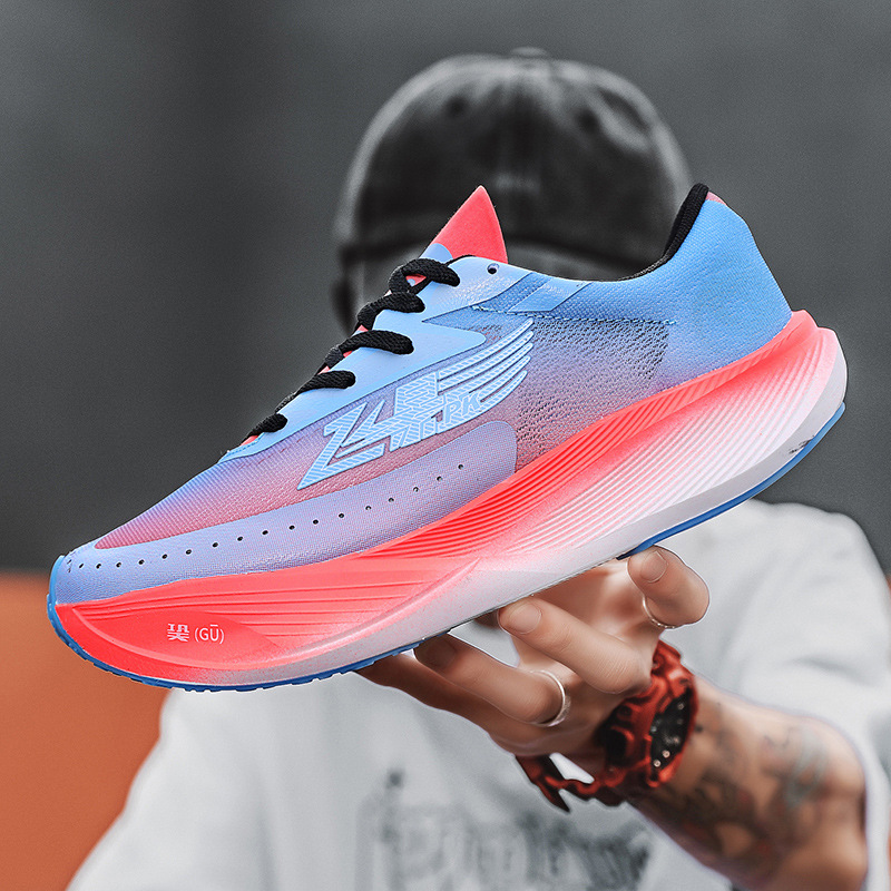 飞影pb30全掌碳板春季网面跑步鞋超轻减震运动鞋马拉松专用长跑鞋