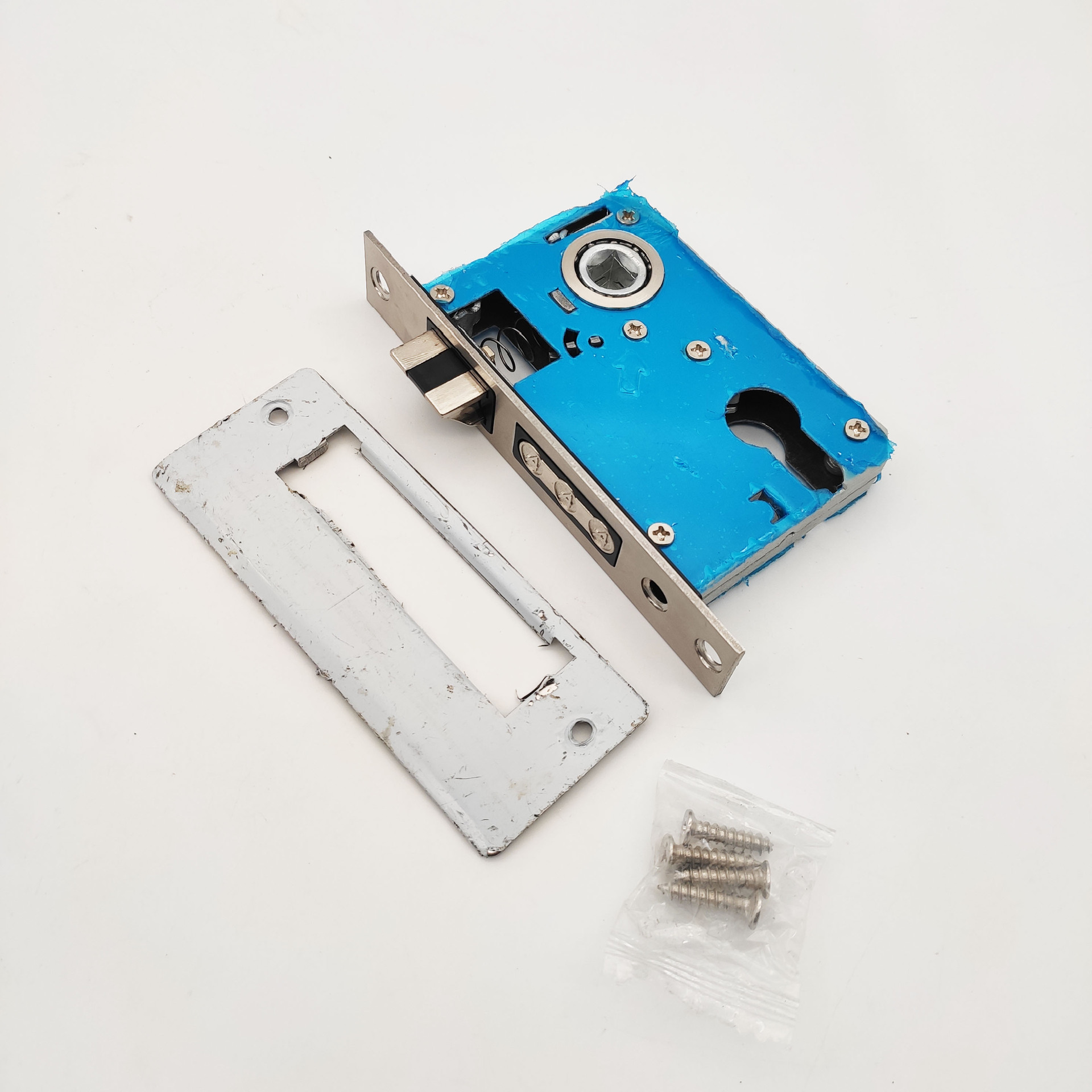 小50锁体家用室内卧室锁舌门锁配件通用型木门锁房门锁芯锁具