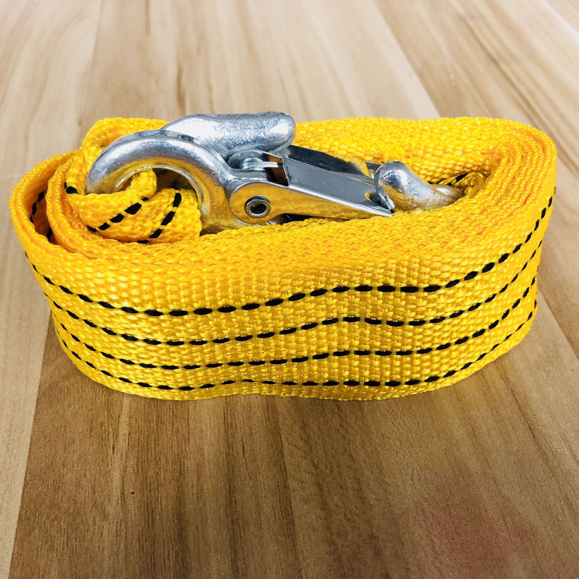 厂家批发3米3吨拖车绳 车载拖车绳 汽车用户外安全应急牵引拉车绳