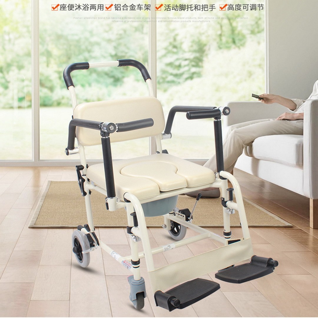 佛山东方淋浴轮椅车fs609lu-阿里巴巴