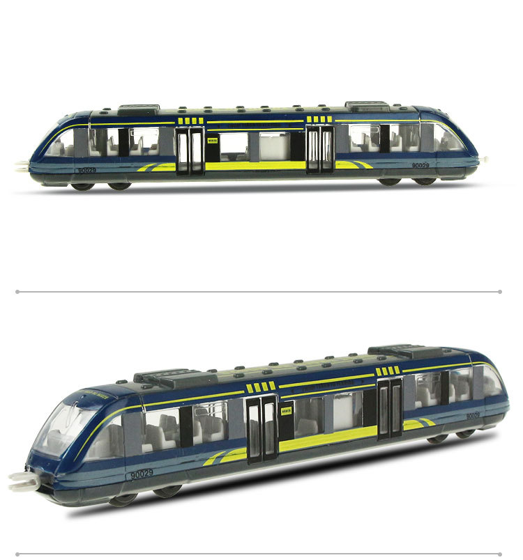 儿童仿真高铁轨道动车和谐号轻轨列车迷你合金玩具车模型跨境玩具