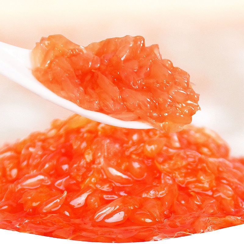 西柚粒罐头花仙尼红果820g果酱果肉红柚新鲜杨枝甘露原料独立站