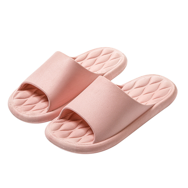 Fashion Slippers for Women Summer Home Bathroom Lightweight Non-Slip Home Couple Korean Style Simple Outdoor Slippers for Men