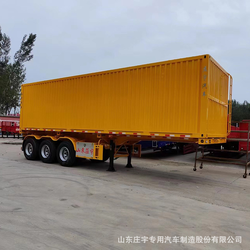 45英尺集装箱半挂车 罐式后翻自卸半挂车 公铁联运半挂车 全挂车
