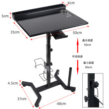 纹身工作台多功能纹身展示架可拆卸置物架升降纹身手托架刺青器材
