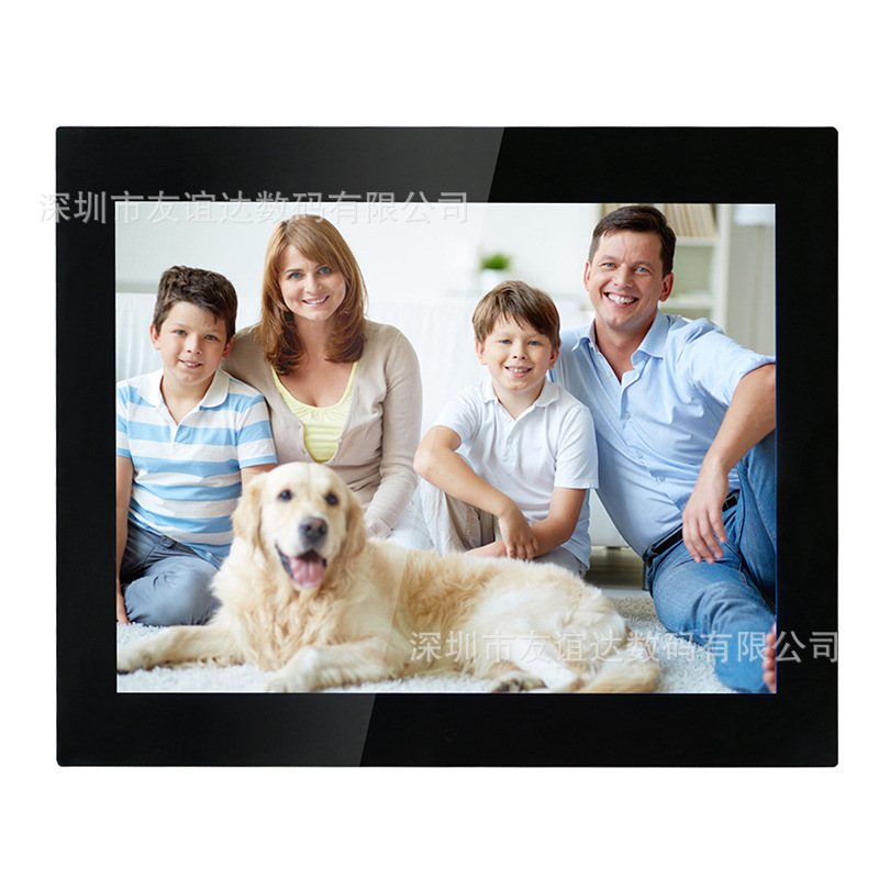 厂家直销15寸数码电子相框商场促销展会视频广告机亚克力电子相册采购
