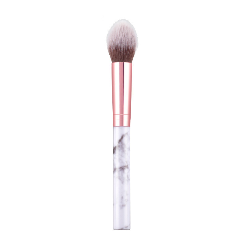 Beauty Tools Makeup Brush Marbling Flame Repair Highlight Brush Beginner Blush Brush Powder Brush Single