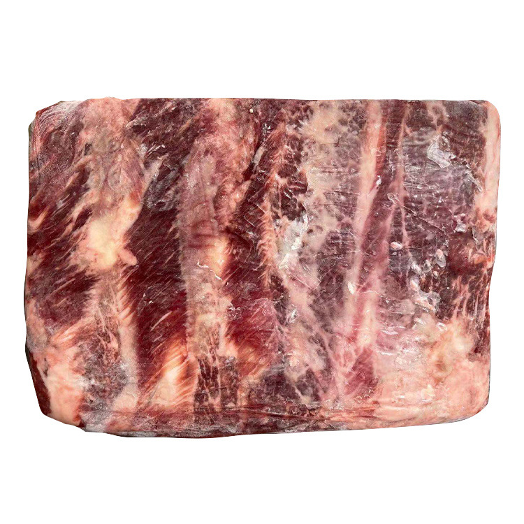 臻鲁御谷饲肩胛牛小排餐饮西餐批发烤肉火锅抄码价25kg左右一箱