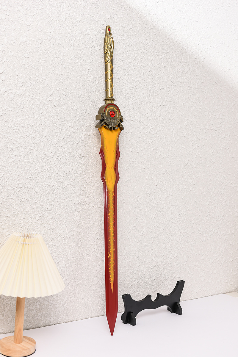 影视剑仙剑奇侠传4羲和剑昆仑双剑全金属武器云天河cos动漫未开刃