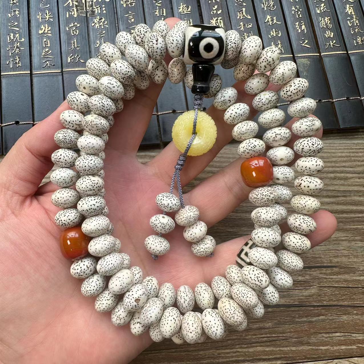 Hainan Xingyue High Throw Natural Original Ecology Xingyue Bodhi 108 Buddha Beads Collectables-Autograph Bracelet Wholesale Accessories Finished Products