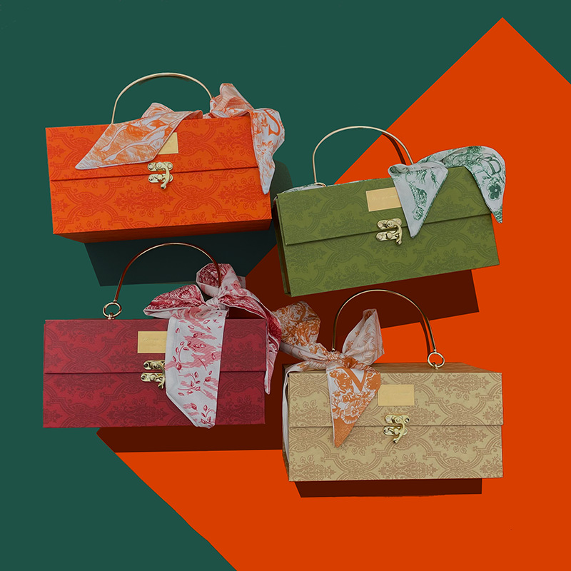 盒包装袋设计服装礼品的包装星幻纸名片初默小红书金属礼盒伴手礼盒