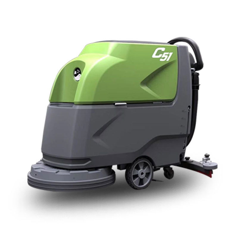 万洁可定制物联网锂电手推式洗地机c51