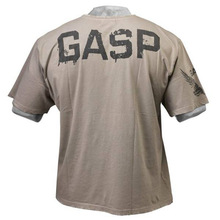 GASP肌肉健身短袖男跑步篮球上衣服美式宽松半袖百搭简约运动t恤