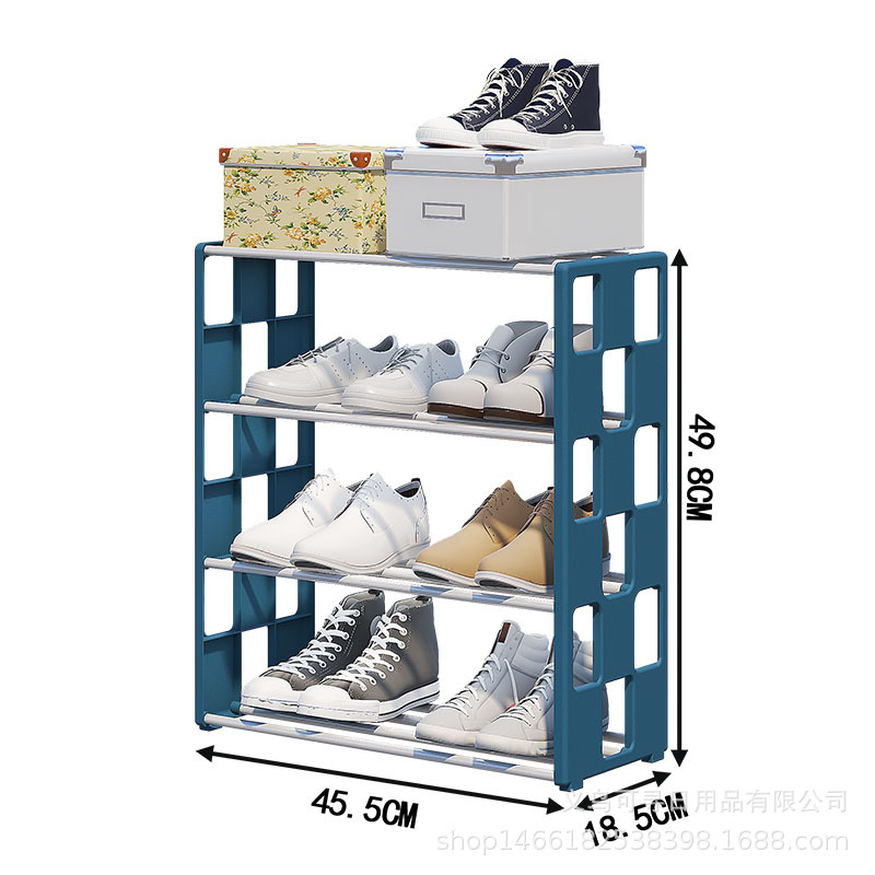 Factory Direct Sales New Patent Shoe Rack E-Commerce Foreign Trade Monopoly Shoe Rack Multi-Layer Simple Home Dormitory Shoe Rack