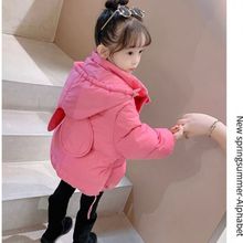 女童棉服冬装2023韩版新款小女孩洋气加厚棉衣外套儿童羽绒棉袄潮