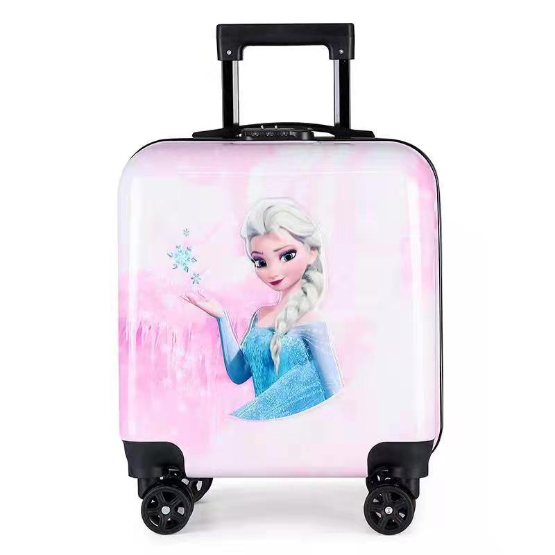 Factory Wholesale 2022 New Children's Trolley Case Cartoon Animation Primary School Student Luggage Universal Wheel Suitcase