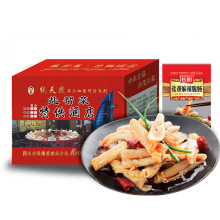 长明麻辣脆肠自贡特产盐帮菜麻辣鸭食管 餐饮食材熟食 250gX40袋