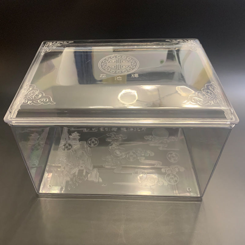 骨灰盒防潮盒保护罩防腐防水密封盒有机玻璃随葬墓穴下葬殡葬用品