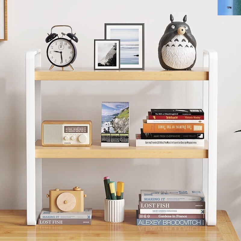 置物架桌面收纳神器多层书架学生桌上置物架子办公室电脑桌分层柜