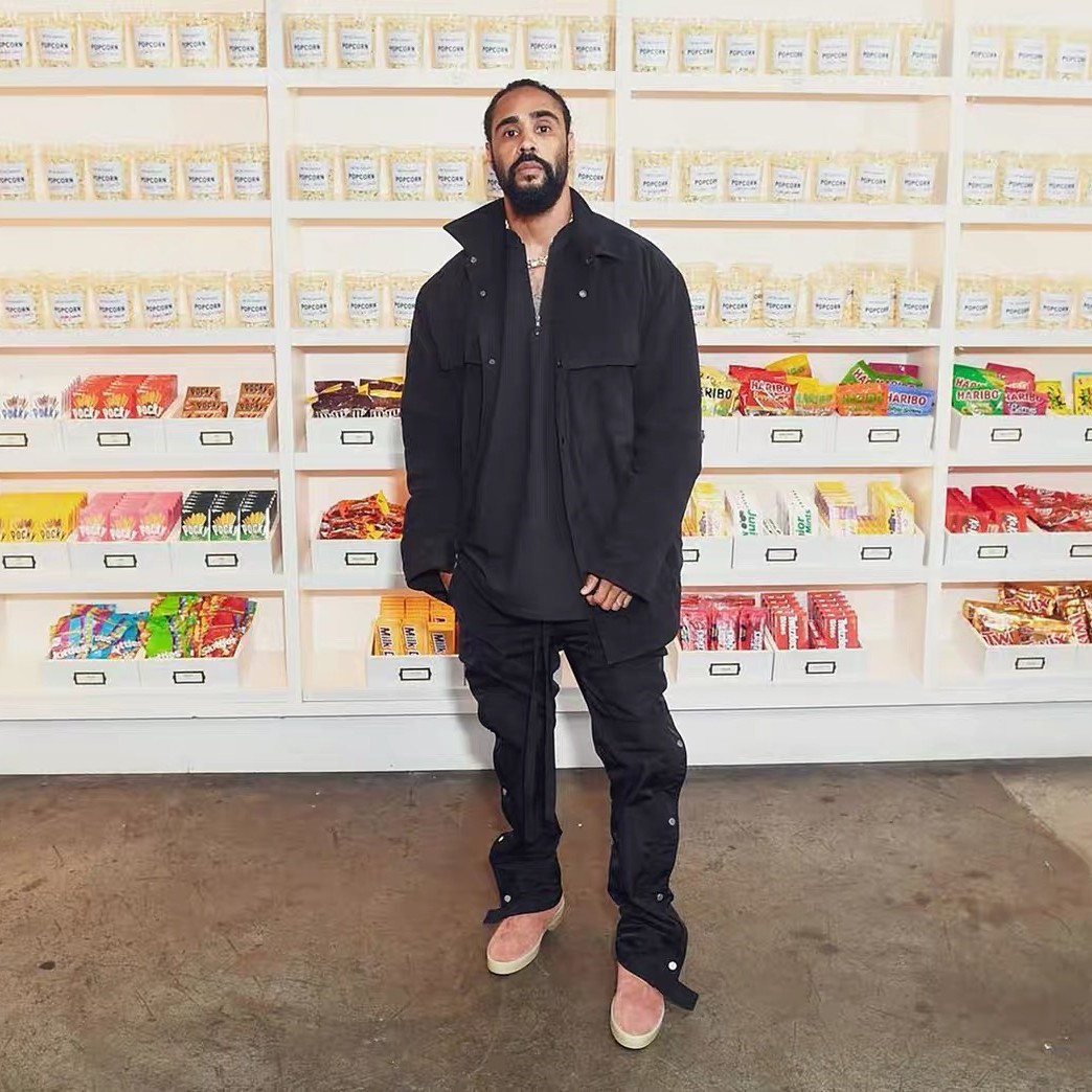 fog fear of god第六季主线高街麂皮外套衬衫夹克棉服jerry同款男