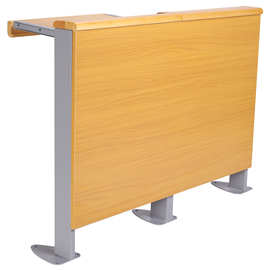 厂家直供铝合金学生课桌椅阶梯大学课桌椅 多媒体固定连排课桌椅