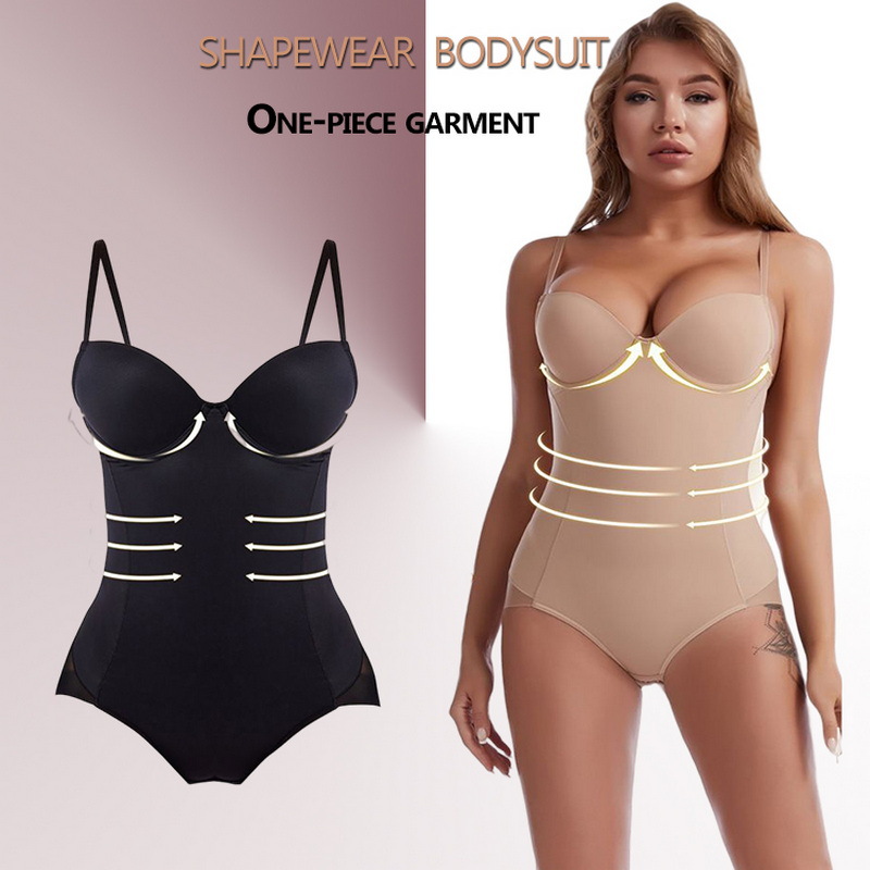 hot sale body shaping slimming clothes postpartum belly belt bra adjustable chest support body shaping clothes belly contracting waist corset one-piece