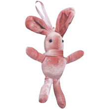 网红粉色许愿兔公仔小玩偶伴手礼娃娃礼盒丝绒小兔子布偶挂件伴娘