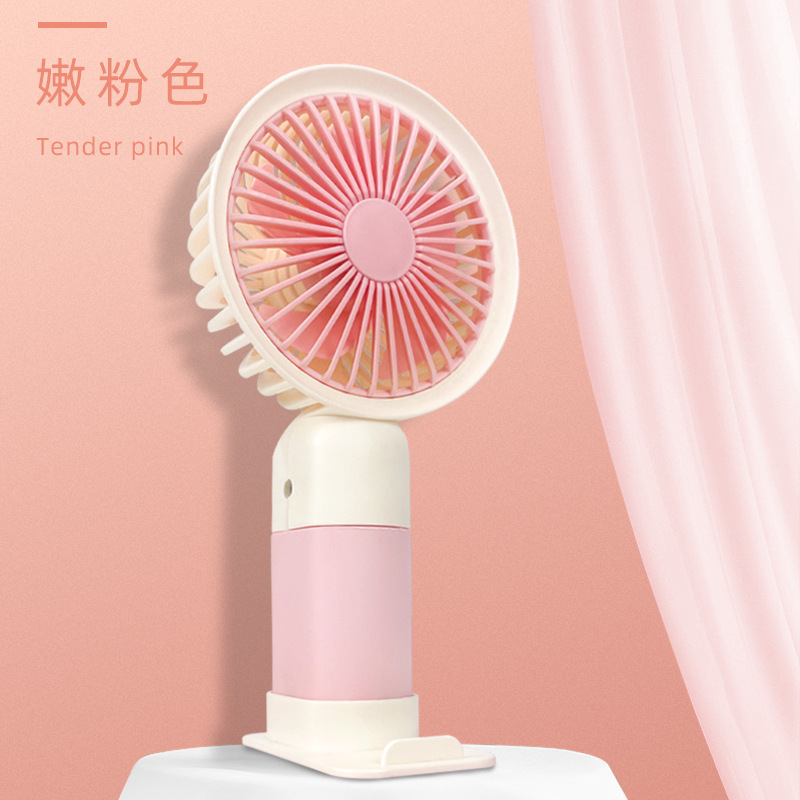 Student Portable Small Handheld Fan USB Rechargeable Foreign Trade E-Commerce Supply Cheap Stall Mini Fan Wholesale