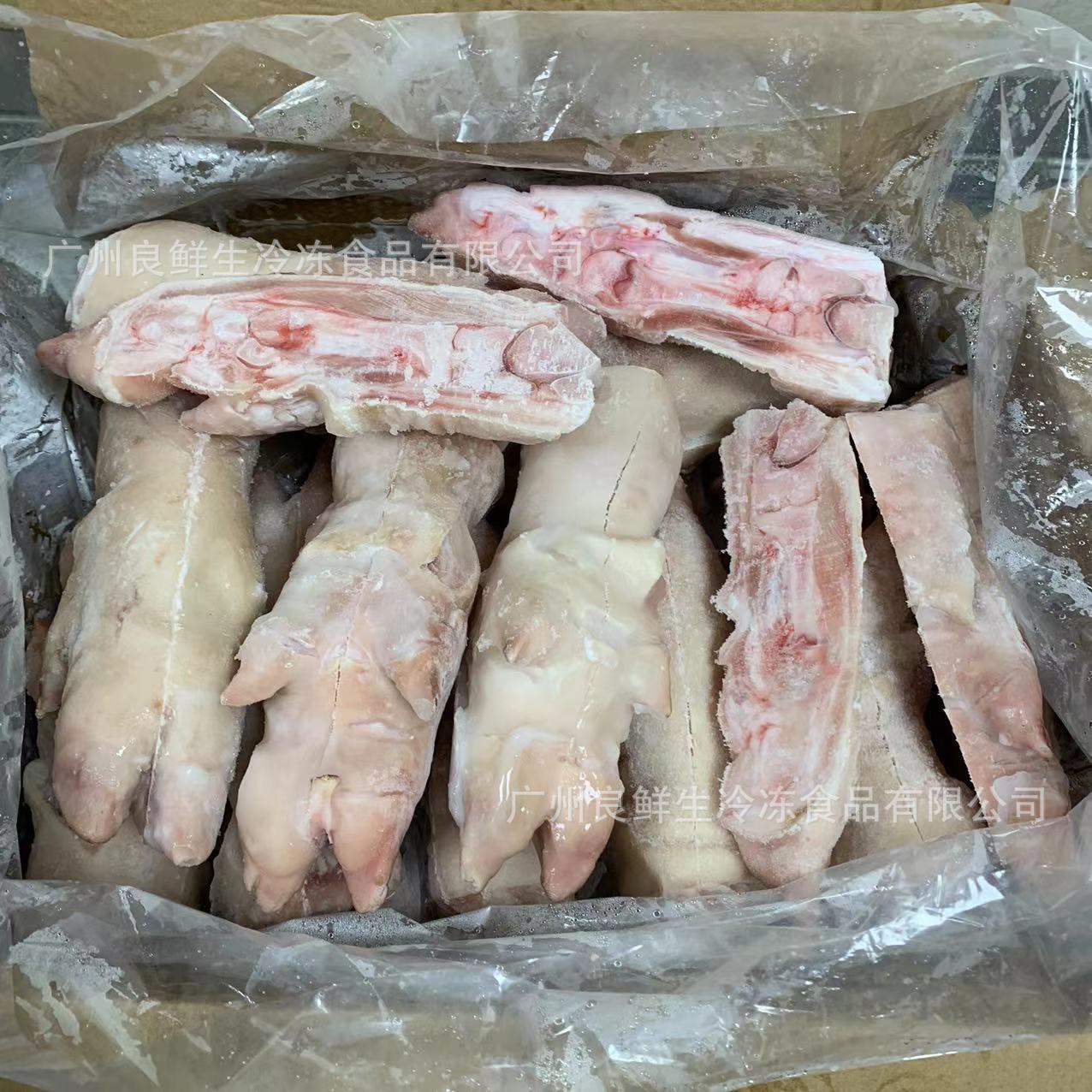 开边猪蹄 猪手片切 20斤/件 冷冻开边猪手 猪脚对半切-阿里巴巴