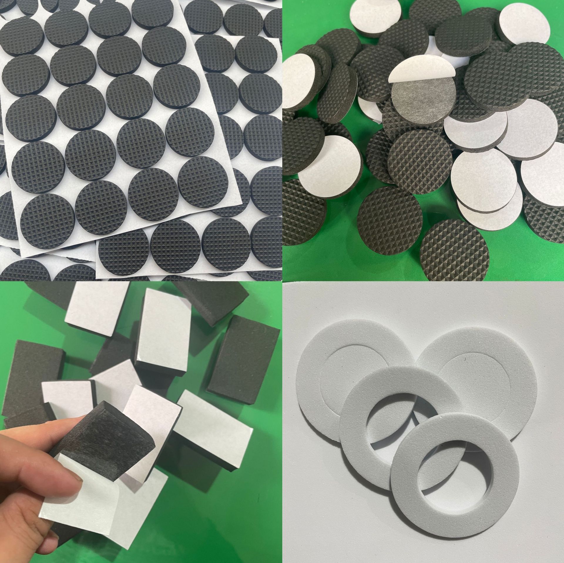 eva泡棉垫片制定各种自粘背胶脚垫 家具防滑减震缓冲性高耐磨