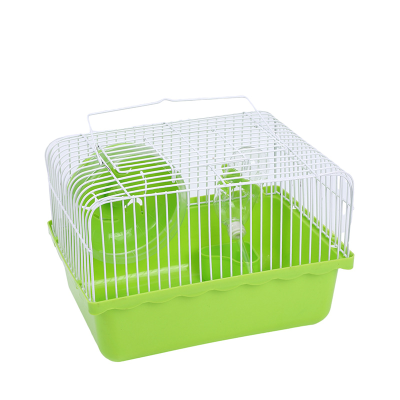 Small Pastoral Hamster Cage Castelet Hamster Supplies Double-Layer Anti-Escape Portable Outdoor Large Hamster Cage Factory Wholesale