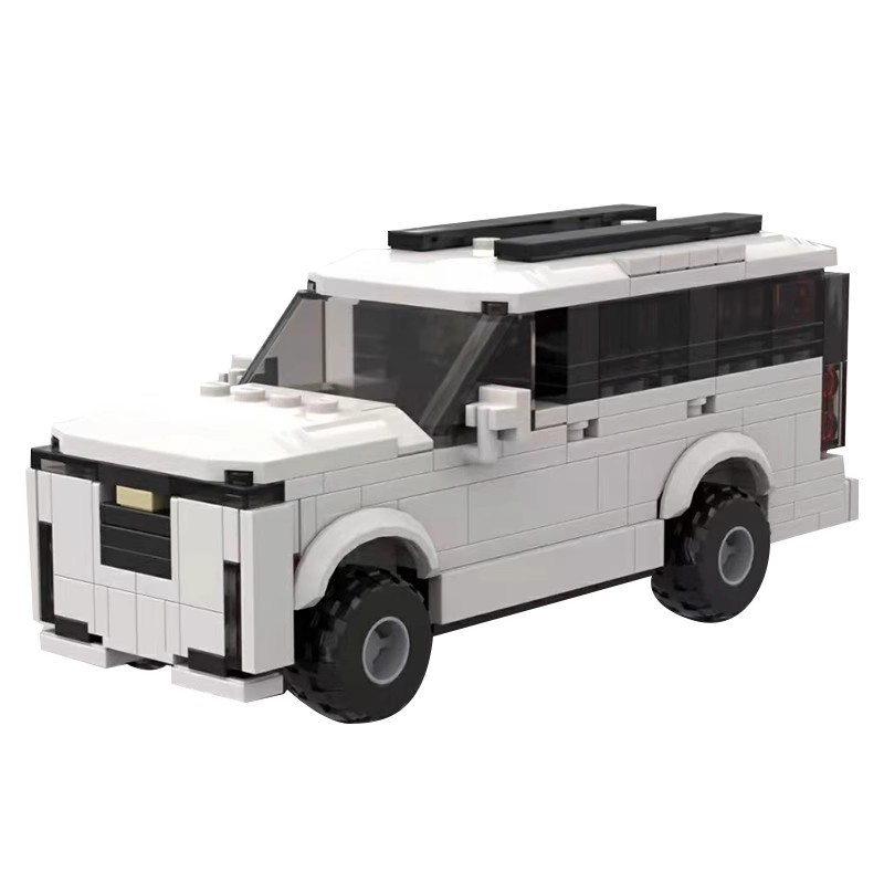 moc积木兼容乐高 益智玩具套装 礼物凯迪拉克escalade 凯雷德suv