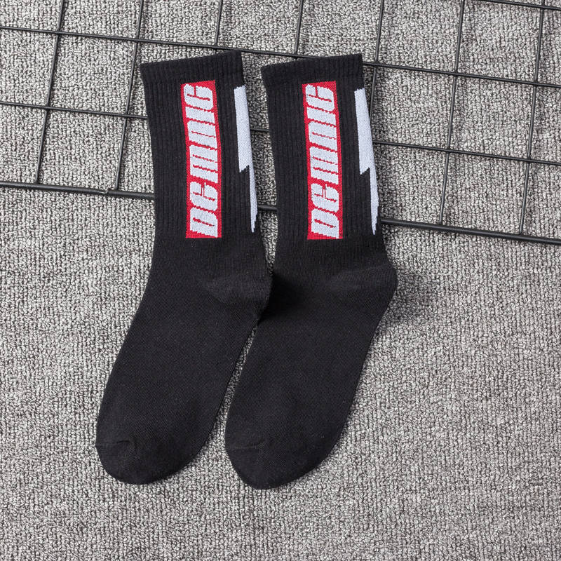 Wholesale Ins European and American Korean Style Cotton Socks Trendy Socks Men and Women Long Tube Hiphop Skateboard Sports Socks in Stock