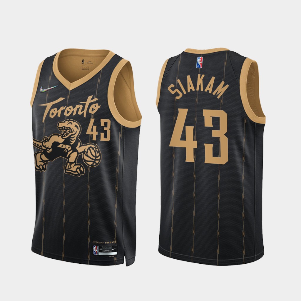 75周年猛龙黑色城市版3号8号11号13号nba球衣热压布印篮球服