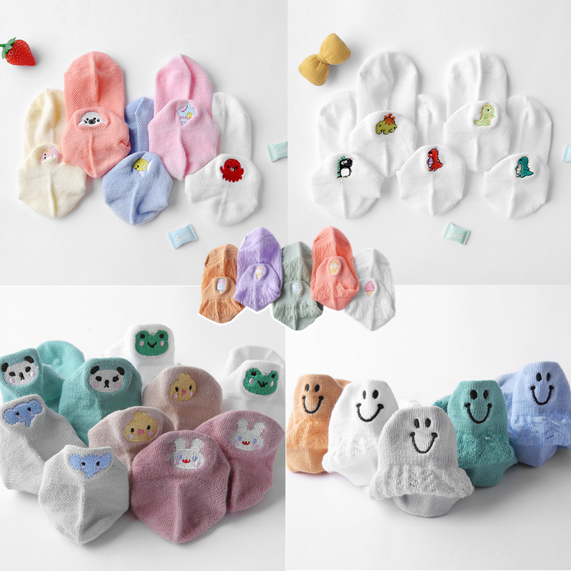 儿童薄丝袜2021春夏小孩袜子甜美系卡丝童袜 网眼ins潮范女童袜子