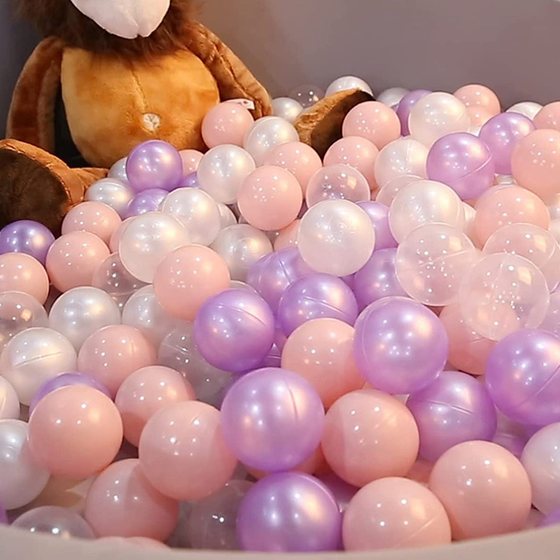 麦琪乐7cm海洋球 珠光色系