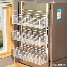 冰箱置物架保鲜挂架侧壁厨房用品多功能大全家用多层侧面膜收纳架