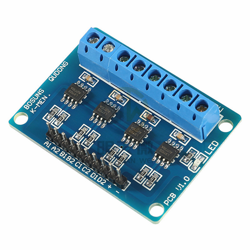 l9110s四路驱动 直流电机驱动板 电机驱动模块 智能车4路